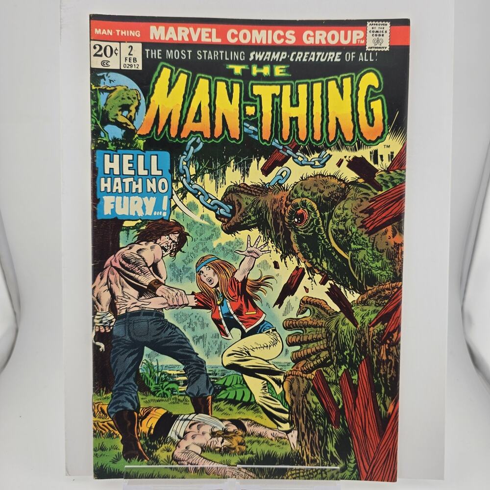 Man-Thing #2 Vol. 1 NM Marvel Comics 1974